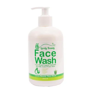 ژل شستشوی صورت لاولی بیوتی مدل oily skin [پوست چرب] حجم 450 میلی لیتر