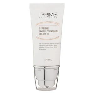 ژل ضدآفتاب بی‌رنگ پرایم مدل C-Prime حجم 40 میلی‌لیتر با SPF 50