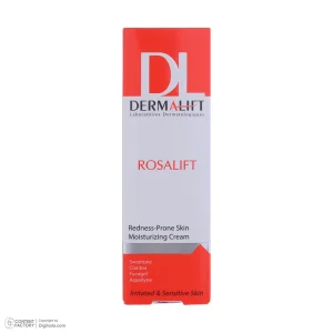 کرم مرطوب کننده صورت درمالیفت مدل Rosalift مناسب پوست‌های حساس حجم 30 میلی لیتر