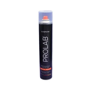 اسپری مو فوق قوی کاسپین سری PROLAB | پرولب مشکی مدل MEGA HOLD | مگا هلد حجم 500 میلی لیتر